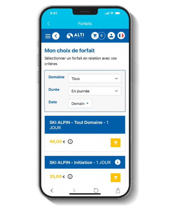 vente en ligne