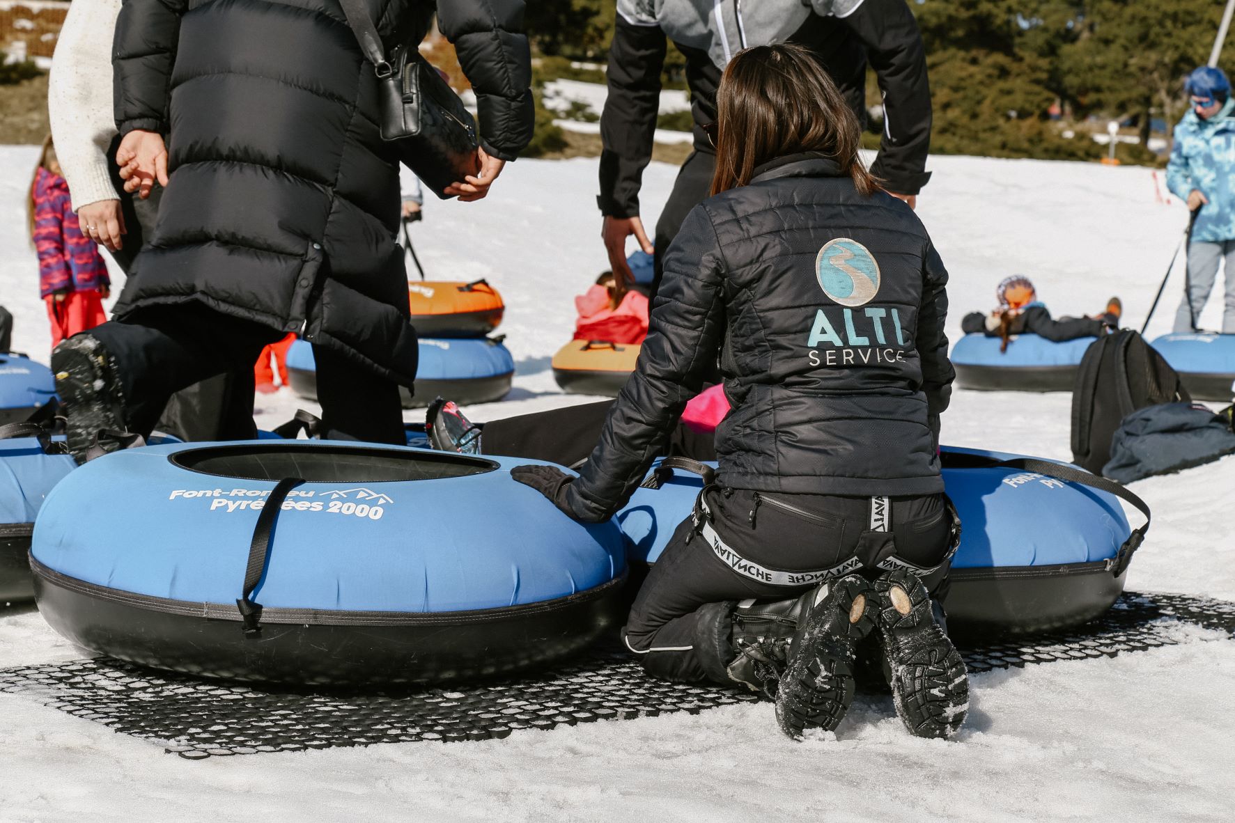 snowtubing