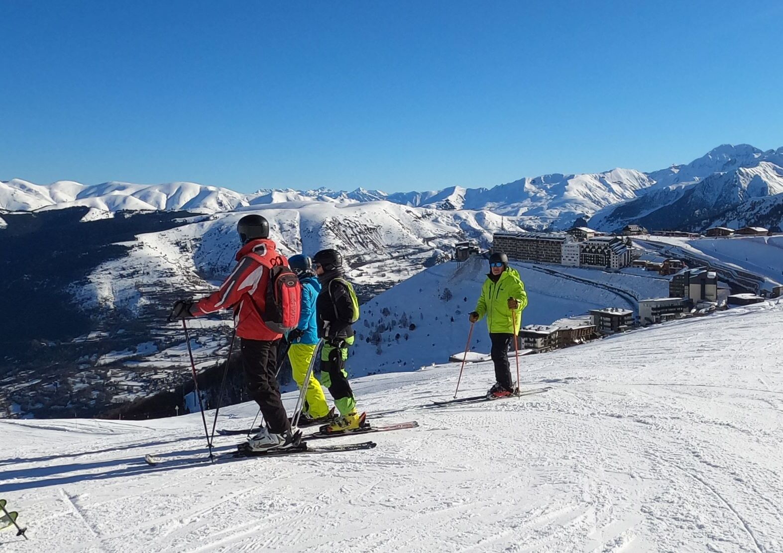 ski à Saint-Lary