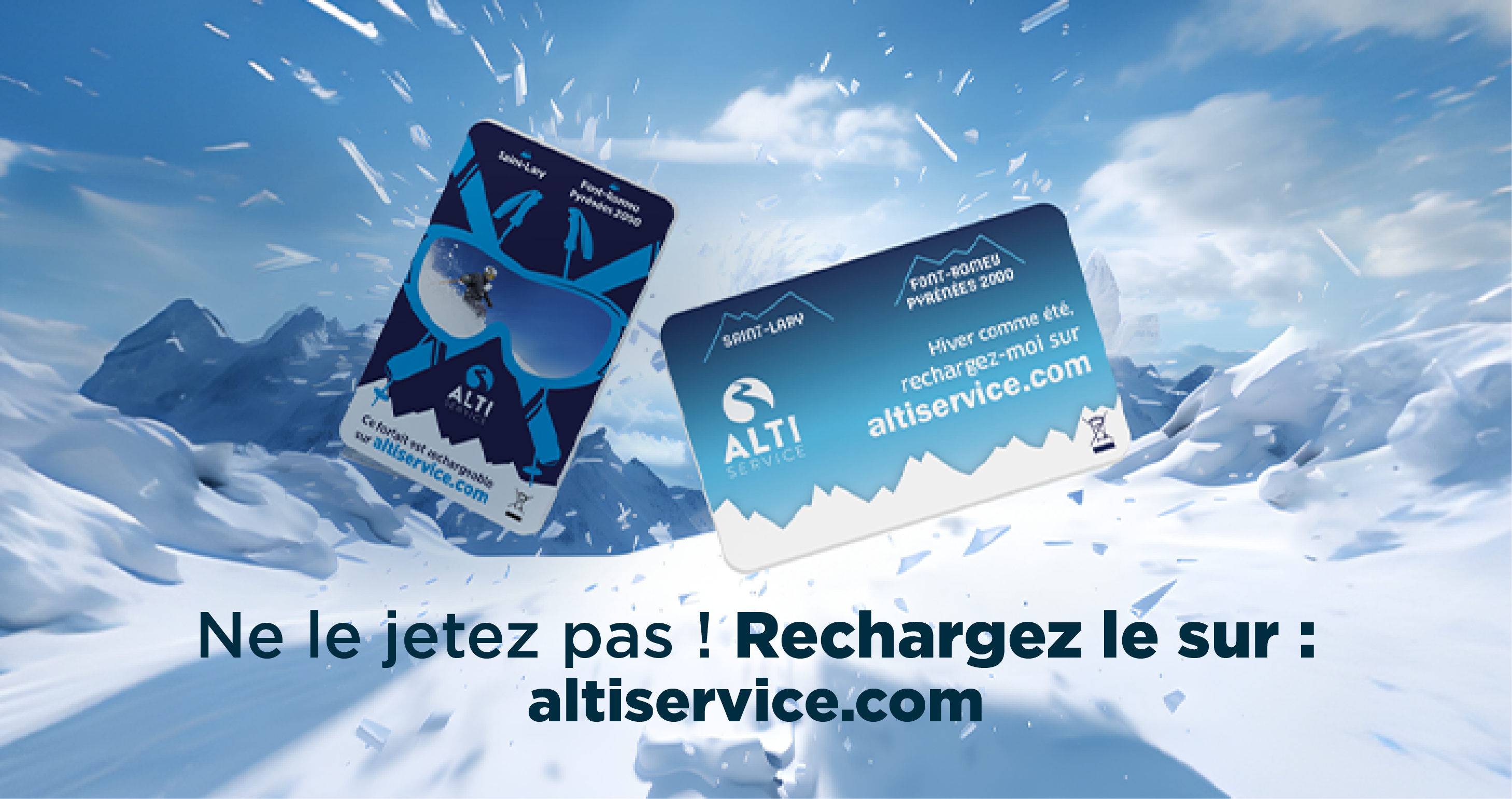 rechargement ski