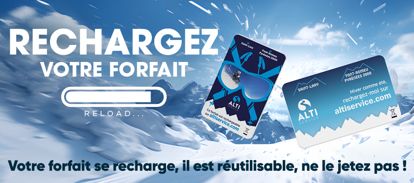 rechargez votre forfait ski altiservice