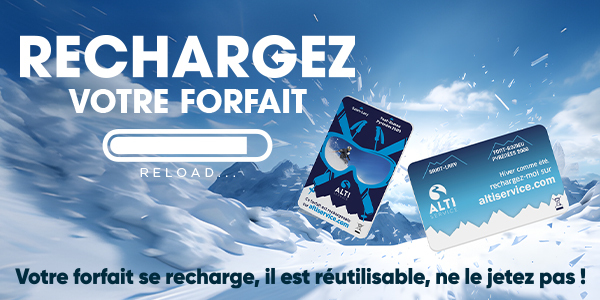 rechargez votre forfait ski altiservice